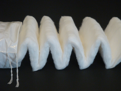 Zig-Zag cotton wool